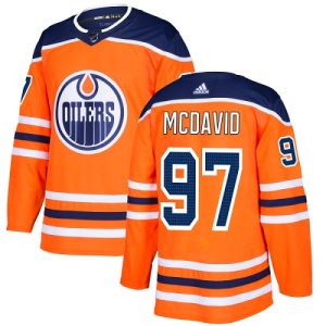 Lasten NHL Edmonton Oilers Pelipaita Connor McDavid #97 Authentic Oranssi Koti
